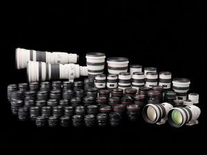 Electro Focus (EF) mount lens from Canon