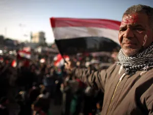 الاحتجاجات في الشارع المصري