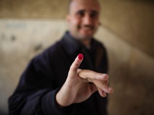Proud Egyptian voter.