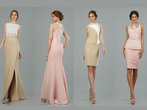 فساتين سهرة من المصمّمة إيلا زحلان تناسب حفلات عيد الكريسماس 