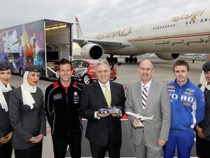 Etihad’s partnership with V8 Supercars will be highlighted through signage and promotions at select V8 Supercar events