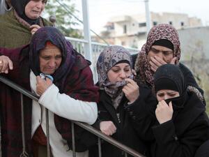 Women mourn the death of 16-year-old Mohammed Abu Khdeir who was kidnapped and burned to death on July 2 (File Archive/AFP)