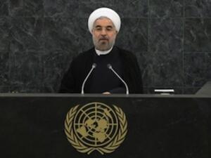 Rouhani's UN speech was slammed by Netanyahu, who rejected Iran's calls for discussion on nuclear weapons. (AFP)
