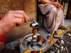 A man found 'smoked' to death in a locked air-tight room in his home in Dora, Beirut, with his Arguileh pipe.