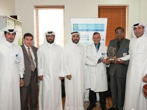 Dr. Mohammed IIyas Khan with  HMC senior management staff