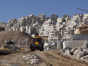 Israel has previously boycotted the UN Human Rights Council periodic review after it told the Jewish state that it planned to investigate illegal Jewish settlements in the West Bank and East Jerusalem as an infringement on Palestinians' rights (Ammar Awad/Reuters)