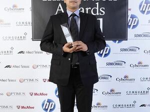 Kuldeep Walia, Jacky’s Electronics’ IT Manager, received the accolade from ITP Publishing, organisers of the awards, at Dubai’s Grosvenor House Hotel
