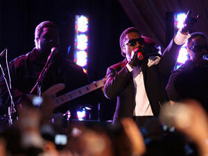 Kanye West goes back to the Middle East- Shown for illustrative purposes.