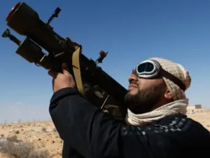 Jordanian border guards frequently stop arms smugglers at the Jordan-Syria border. (AFP/File)