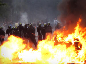 The Big Smoke: London's being looted and burnt.