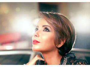 One of the new and 'different' pictures Mona Zaki was criticized for. (Image: Facebook)