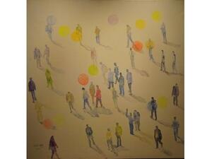 One of the paintings of the series The Path.
