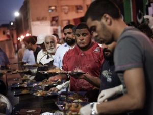 Libyan's cannot thank Gaddafi for a Ramadan Karim this year.