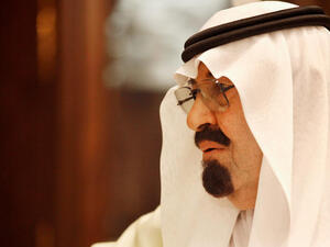 King Abduallah of Saudi Arabia embraces his people in a hope to promote national solidarity among them.