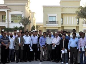 Seminar attendees with Capivest officials at Saar Central