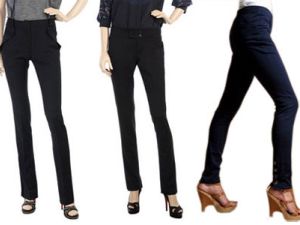 البنطلون الضيق والكعب العالي يزيدان الوزن 