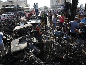 A recent report said that several members of the Arab Democratic Party were behind the twin bombings in the northern city of Tripoli in August, which killed 45 people and wounded more than 800. (AFP/File)