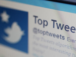 Twitter's Home page.