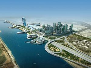 Aerial view of Mohammad Bin Zayed City