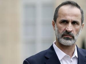 Khatib has blamed foreign powers in part for failed negotiations in Geneva earlier this year (File Archive/AFP)