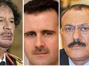 Assad Gaddafi and Saleh