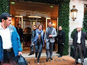  الاسد وزوجته يتسوقان