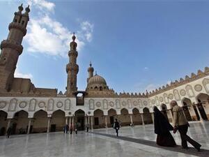 Al Azhar mosque.