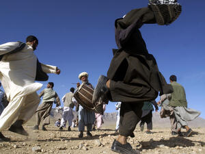 A bedouin wedding in Jordan.