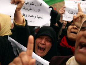 تظاهرة حاشدة في بنغازي