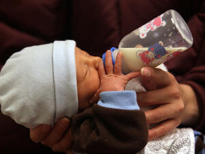 Not regular usage of breast milk: Caught with her breasts out as weapons against cops rather than nutrition for baby- 
Stephanie Robinette from Delaware, U.S.