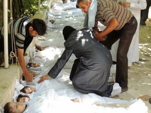 The Assad regime used lethal chemical weapons on the Syrian people in 2013. (AFP/File)