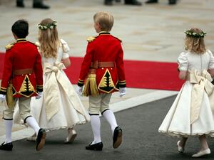 Children are better-placed as bridesmaids than brides. Child brides is still a problem in many countries: Yemen has come to the fore recently.