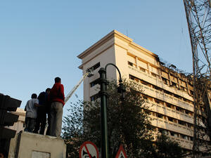 The Egyptian Ministry of Interior has long been the focus of protesters' demands.