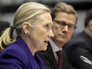وزيرة الخارجية الاميركية هيلاري كلينتون