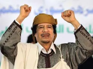 معمر القذافي