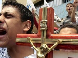 Egyptian Christians fear an Islamic state under the new constitution. 