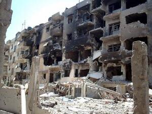 Destruction in Aleppo