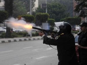 Egyptian police have been criticized for their heavy use of force against protestors. (AFP/File) 