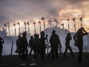 Egypt police have cracked down on Islamists throughout the country since July (Mahmoud Khaled/AFP)