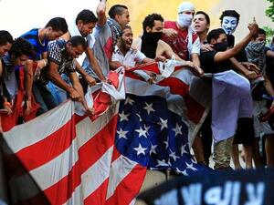 We know you're upset but is this the best way to express your anger Egyptians?