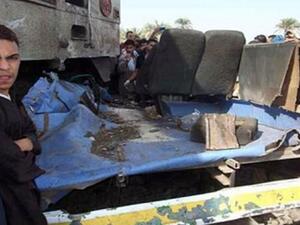 The wreckage after the crash (Photo: Mohamed Omar/ Daily News Egypt)