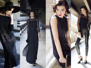  أناقة الأسود للسنة الجديدة 2014