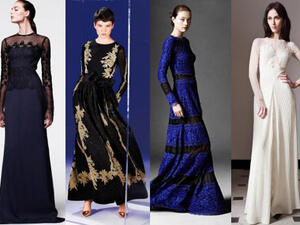 أجمل التصاميم ذات الأكمام الطويلة من مجموعات ما قبل خريف 2014