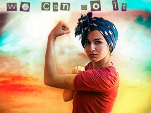This is Fena- a symbol for feminists in the Middle East. (image courtesy of LBC Blog)