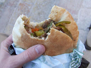 For one night, the Lebanese had to find their shawarma somewhere else!