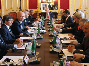 The Syrian opposition had previously delayed their meeting in Istanbul in order to attend this past week's meeting in London with the "Friends of Syria" (AFP)