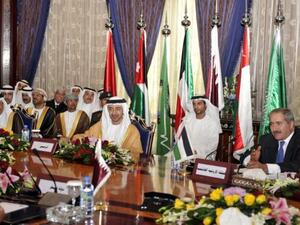 جانب من اجتماع مجلس التعاون الخليجي في مدينة جدة السعودية 