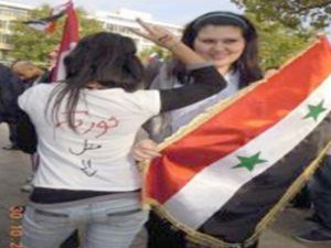 مؤيدة للنظام تستهزء بالانتفاضة الشعبية