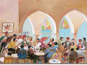 Beirut cafes have long been a focal point for Leftist Arabs