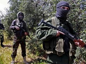 Hezbollah fighters in Syria supported Syrian regime attacks in Damascus (Associated Press)